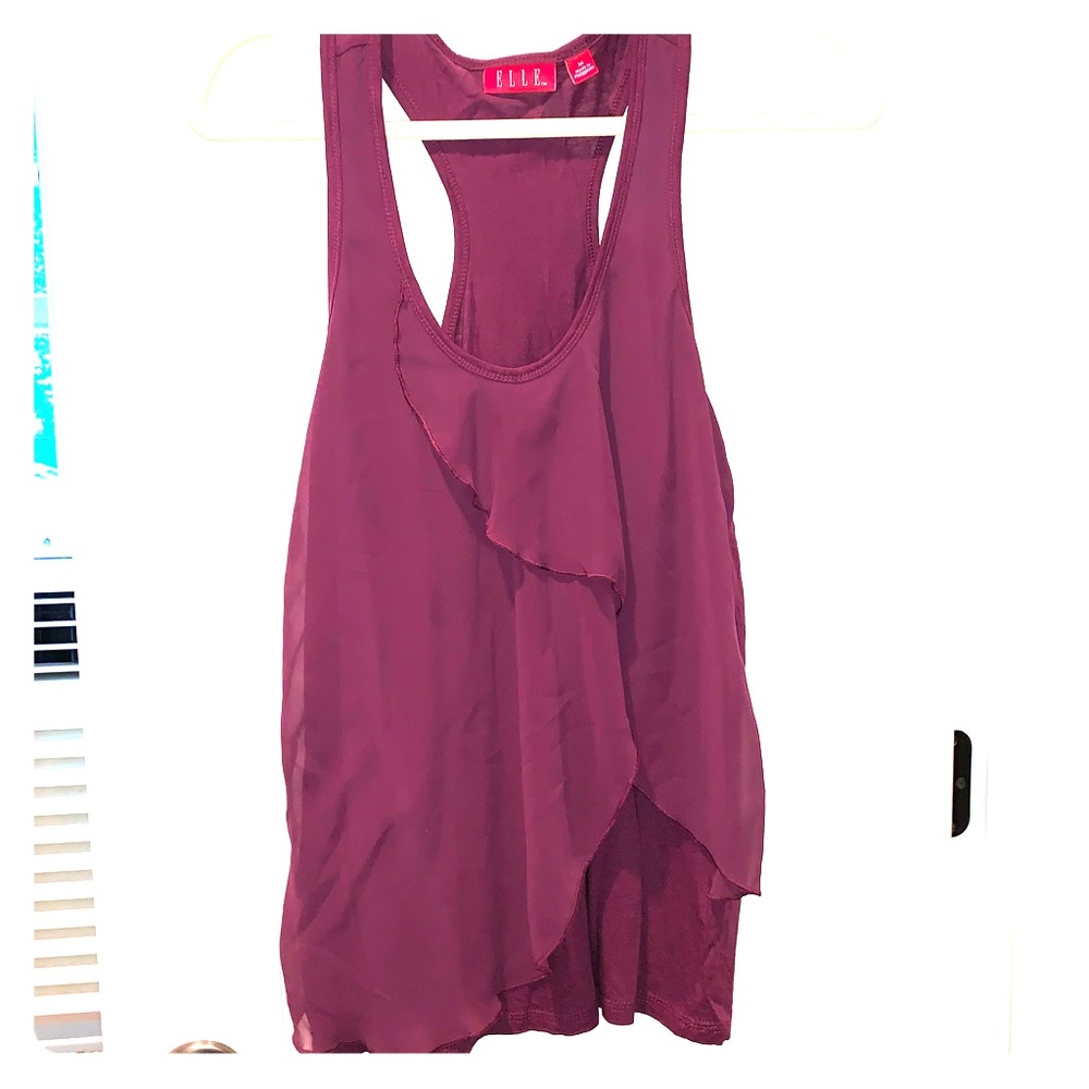 NWOT ELLE dressy layered tank